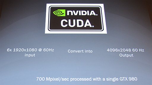 画像ギャラリー No.013のサムネイル画像 / ［GTC 2015］カジュアルに楽しめるVRコンテンツ「360度ビデオ」を低コストで制作・配信するシステムが登場