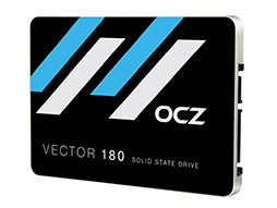 画像ギャラリー No.002のサムネイル画像 / 電源喪失からのデータ保護機能が特徴のOCZ製SSD「Vector 180」が4月上旬発売。フラッシュメモリには東芝製A19nm NANDを採用