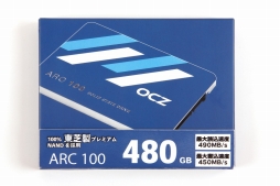 画像ギャラリー No.002のサムネイル画像 / OCZのエントリー向けSSD「ARC 100」が日本語仕様の製品ボックスを採用