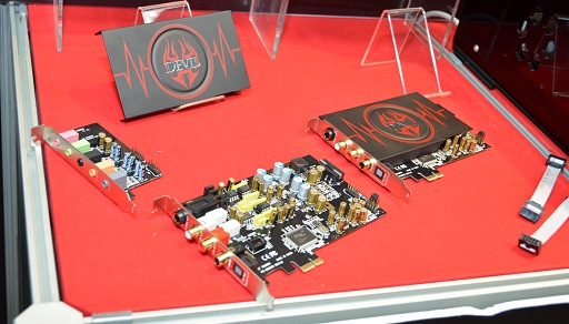 画像ギャラリー No.006のサムネイル画像 / ［COMPUTEX］PowerColorでお馴染みのTulがゲーマー向けにSN比124dBの高音質サウンドカードを「DEVIL」シリーズとして発表