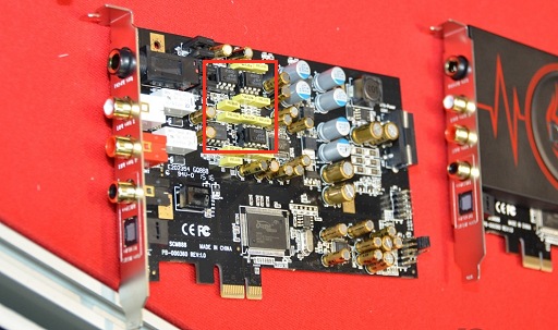 画像ギャラリー No.008のサムネイル画像 / ［COMPUTEX］PowerColorでお馴染みのTulがゲーマー向けにSN比124dBの高音質サウンドカードを「DEVIL」シリーズとして発表