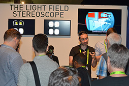 画像ギャラリー No.002のサムネイル画像 / ［SIGGRAPH 2015］NVIDIA＆スタンフォード大の新型VR HMDを体験。ライトフィールドによる現実的な遠近感に驚き