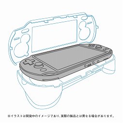 画像ギャラリー No.003のサムネイル画像 / PS Vitaに［L2/R2］トリガーを追加するグリップカバー，待望の「PCH-1000」対応モデルが加わる。今冬に発売予定