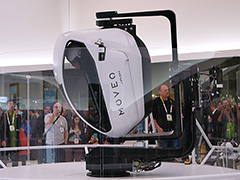［CES 2016］これが究極のVRゲームだ!? Oculus Riftを使った全方位回転型の大型筐体「Moveo」をCES会場で体験してきた