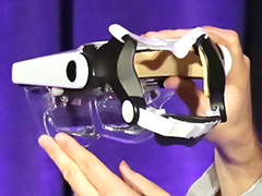 ［GDC 2016］第3勢力第4勢力が続々と集まるモバイルHMD事情。オールインワンの「Idealens」と追加装備で強化できる「Wave One」