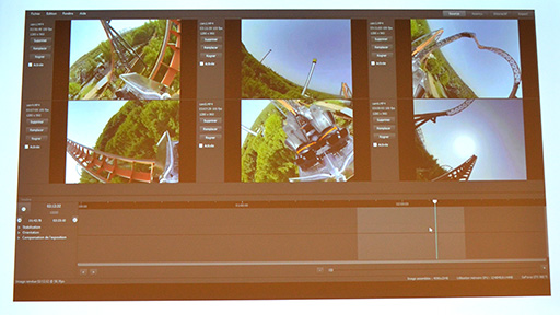 画像ギャラリー No.003のサムネイル画像 / ［GTC 2016］4眼式カメラと専用ハードでPCいらずの360度ビデオ配信。VideoStitchの360度ビデオ製品が披露された講演をレポート
