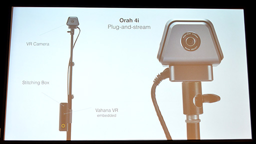 画像ギャラリー No.009のサムネイル画像 / ［GTC 2016］4眼式カメラと専用ハードでPCいらずの360度ビデオ配信。VideoStitchの360度ビデオ製品が披露された講演をレポート