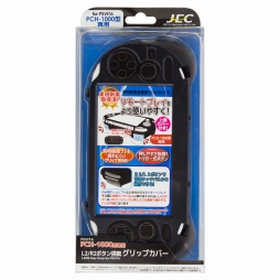 画像ギャラリー No.014のサムネイル画像 / 「PCH-1000型専用 L2／R2ボタン搭載グリップカバー」の数量限定販売が再開。グリップカバーを取り付けたPS Vitaを収納できるポーチも登場