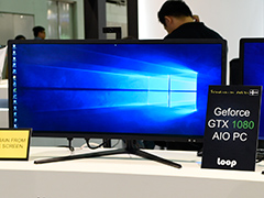 ［COMPUTEX］GTX 1080を搭載可能な34インチ湾曲液晶パネル搭載オールインワンPC，日本展開に向けてゲームPCメーカー2社と交渉中
