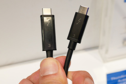 画像ギャラリー No.014のサムネイル画像 / ［COMPUTEX］外付けグラフィックスボックスで脚光を浴びたThunderbolt 3。本格的な普及に必要なのは，Macに採用されること？