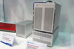 画像ギャラリー No.015のサムネイル画像 / ［COMPUTEX］外付けグラフィックスボックスで脚光を浴びたThunderbolt 3。本格的な普及に必要なのは，Macに採用されること？