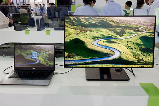 画像ギャラリー No.008のサムネイル画像 / 4K解像度の27インチから15.6インチのモバイルタイプまで,USB Type-C接続対応ディスプレイをまとめてレポート