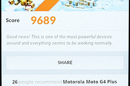 画像ギャラリー No.018のサムネイル画像 / Motorola「Moto G4 Plus」を試す。Snapdragon 617搭載のミドルクラス機はバランスの取れた性能のスマートフォンだった