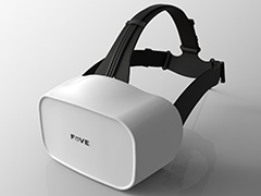 ［SIGGRAPH］FOVE，視線追跡機能付きHMDの新デザインを発表。側頭部のパーツがなくなりシンプルな見た目に