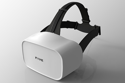 画像ギャラリー No.004のサムネイル画像 / ［SIGGRAPH］FOVE，視線追跡機能付きHMDの新デザインを発表。側頭部のパーツがなくなりシンプルな見た目に