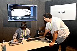 画像ギャラリー No.013のサムネイル画像 / ［SIGGRAPH］NVIDIAとOculus VRの先進的なVR技術を体験。先端技術展示会「Emerging Technologies」レポート前編