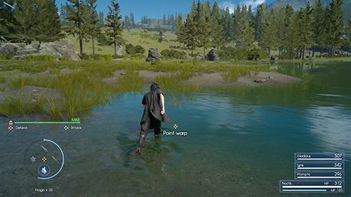 画像ギャラリー No.008のサムネイル画像 / ［SIGGRAPH］「FINAL FANTASY XV」の戦闘シーンはどのように描かれるのか。リアルタイムデモをもとにポイントを解説