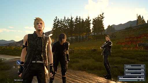 画像ギャラリー No.009のサムネイル画像 / ［SIGGRAPH］「FINAL FANTASY XV」の戦闘シーンはどのように描かれるのか。リアルタイムデモをもとにポイントを解説
