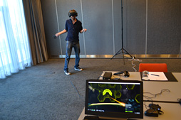 画像ギャラリー No.002のサムネイル画像 / ［gamescom］最小限のハードウェアで音を現実世界に定位させる「Waves Nx」，そのほぼ完成版一式を体験してみた