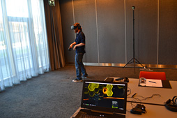 画像ギャラリー No.003のサムネイル画像 / ［gamescom］最小限のハードウェアで音を現実世界に定位させる「Waves Nx」，そのほぼ完成版一式を体験してみた