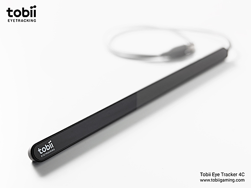 画像ギャラリー No.002のサムネイル画像 / 視線追跡テクノロジーのTobii Techが,最新デバイス「Tobii Eye Tracker 4C」を発表