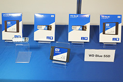 画像ギャラリー No.006のサムネイル画像 / Western Digital,同社初のSSD「WD Blue SSD」&「WD Green SSD」の発表会を開催。日本では性能と記憶容量で優れるBlueに注力
