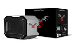 画像ギャラリー No.002のサムネイル画像 / PowerColor製の「Thunderbolt 3接続型外付けグラフィックスボックス」が登場。価格は税込6万円程度に
