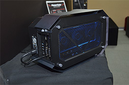 画像ギャラリー No.005のサムネイル画像 / PowerColor製の「Thunderbolt 3接続型外付けグラフィックスボックス」が登場。価格は税込6万円程度に