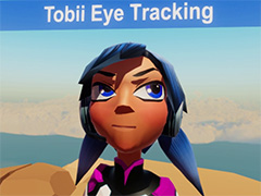 ［GDC 2017］次世代「Vive」は視線追跡対応に？ TobiiとValveの提携で生まれた視線追跡機能付きVR HMDを体験してみた