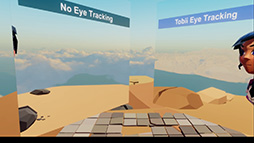 画像ギャラリー No.007のサムネイル画像 / ［GDC 2017］次世代「Vive」は視線追跡対応に？ TobiiとValveの提携で生まれた視線追跡機能付きVR HMDを体験してみた