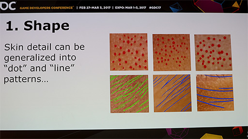 画像ギャラリー No.009のサムネイル画像 / ［GDC 2017］処理負荷を減らしながら，毛穴や小皺まで精密に描写するスクウェア・エニックスの肌表現最前線