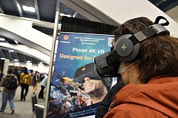 画像ギャラリー No.004のサムネイル画像 / ［GDC 2017］VRハードウェアの進化は止まらない。8K解像度のVR HMD「IDEALENS M8K」を体験してみた