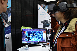 画像ギャラリー No.005のサムネイル画像 / ［GDC 2017］VRハードウェアの進化は止まらない。8K解像度のVR HMD「IDEALENS M8K」を体験してみた