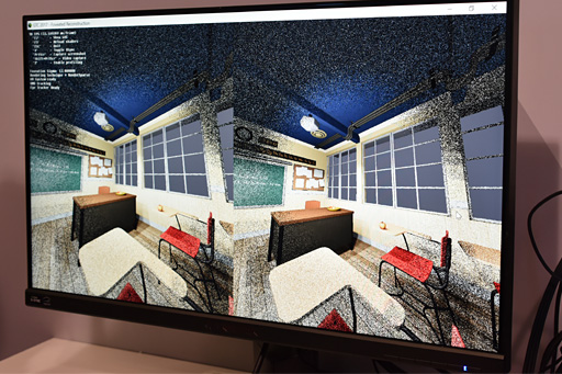 画像ギャラリー No.006のサムネイル画像 / ［GTC 2017］NVIDIA，VR向けの新しい視線追跡型レンダリング技術「Foveated Reconstruction」を発表