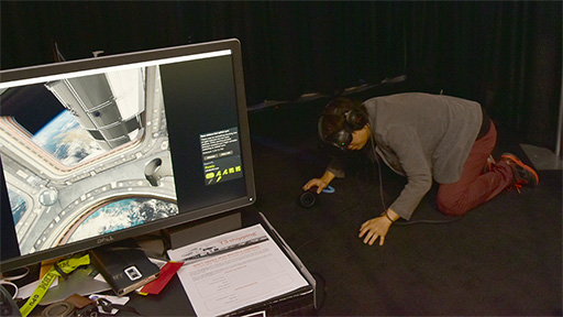 画像ギャラリー No.027のサムネイル画像 / GTC 2017のVR展示ブース「VR Village」で，将来の360度ビデオ技術やNASAが手がける「Hybrid Reality」を体験してみた