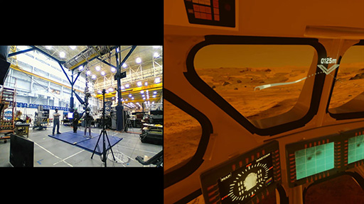 画像ギャラリー No.032のサムネイル画像 / GTC 2017のVR展示ブース「VR Village」で，将来の360度ビデオ技術やNASAが手がける「Hybrid Reality」を体験してみた