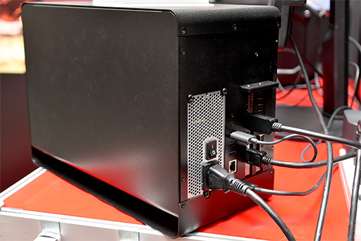 画像ギャラリー No.008のサムネイル画像 / ［COMPUTEX］PowerColorから第2世代の外付けグラフィックスボックスが登場。デザイン変更で大型グラフィックスカードも利用可能に
