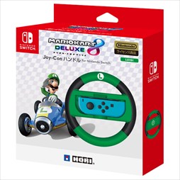 画像ギャラリー No.002のサムネイル画像 / HORI，「マリオカート8 デラックス」コラボのJoy-Conハンドルを発売。Nintendo Switch対応のコンパクトキーボードも