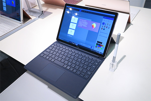 画像ギャラリー No.003のサムネイル画像 / Huawei,重さ約640gの2-in-1 PC「MateBook E」を7月7日に発売。12インチサイズでアスペクト比3:2の液晶パネルを採用