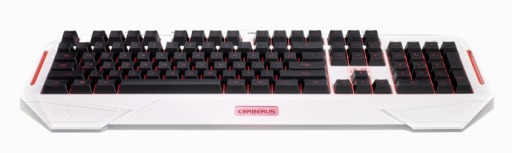 画像ギャラリー No.002のサムネイル画像 / 防滴＆LEDバックライトの搭載がウリの白いゲーマー向けキーボードがASUSから