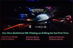 画像ギャラリー No.009のサムネイル画像 / PS VR用「X-wing VR Mission」の秘密やUE4ベースの映像制作システムに注目が集まった，SIGGRAPH 2017「Real-Time Live!」
