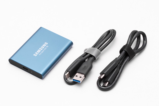 画像ギャラリー No.005のサムネイル画像 / HW短評：Samsung製のUSB 3.1 Gen.2接続型外付けSSD「Portable SSD T5」
