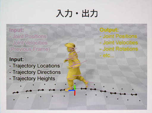 画像ギャラリー No.014のサムネイル画像 / ［CEDEC 2017］ニューラルネットがキャラの動きを自然に，処理負荷を低くする？ キャラクターアニメーション品質向上に向けた新提案