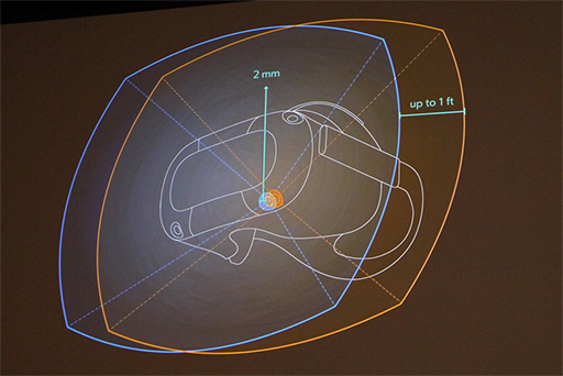 画像ギャラリー No.010のサムネイル画像 / Oculus VRのスタンドアロン型VR HMD「Santa Cruz」を体験。プロトタイプでも仕上がりは上々で,製品版への期待が高まる