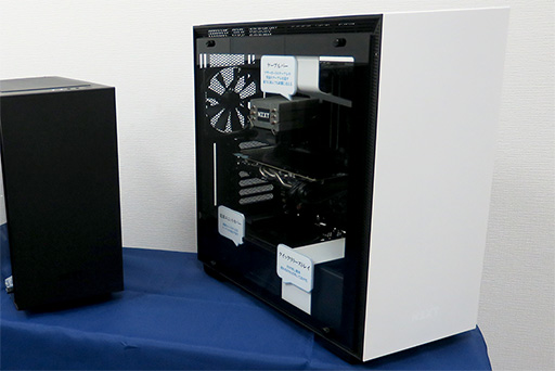 画像ギャラリー No.004のサムネイル画像 / クラウドベースの機械学習でファンを制御？ NZXTがゲーマー向けPCケース「H700i」などを発表
