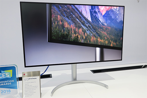 画像ギャラリー No.005のサムネイル画像 / ［CES 2018］LG，「FreeSync 2」＆「HDR10」対応モデルや「DisplayHDR」対応モデルなどを披露し，HDRディスプレイへの本気度をアピール