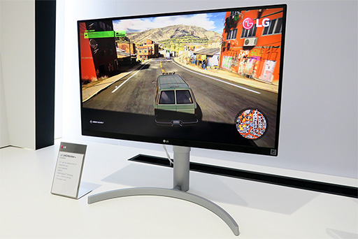 画像ギャラリー No.008のサムネイル画像 / ［CES 2018］LG，「FreeSync 2」＆「HDR10」対応モデルや「DisplayHDR」対応モデルなどを披露し，HDRディスプレイへの本気度をアピール