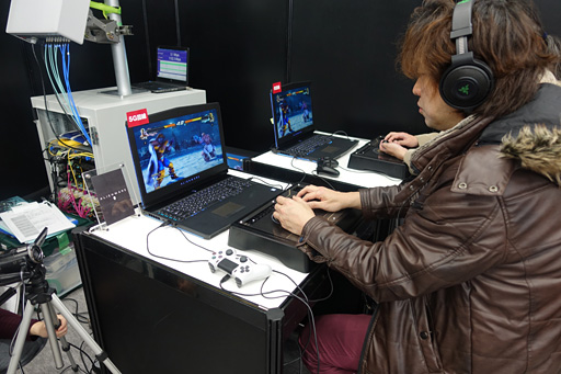 画像ギャラリー No.004のサムネイル画像 / ［EVO Japan］5G時代は携帯電話回線でも遅延なしのオンライン対戦プレイか可能になる？ NTTドコモのデモを西川善司がチェック