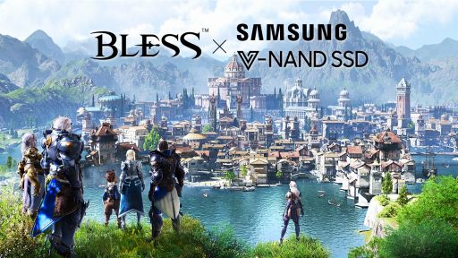 画像ギャラリー No.002のサムネイル画像 / Samsungの「SSD 860 PRO」「SSD 860 EVO」「SSD 960 EVO」が「BLESS」の推奨SSDに。ゲーム内アイテム引き換えシールの貼付始まる