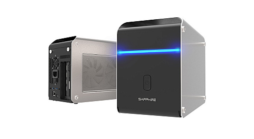 画像ギャラリー No.005のサムネイル画像 / Sapphire製の外付けグラフィックスボックスが国内発売。Thunderbolt 3接続,税込約5万3730円前後